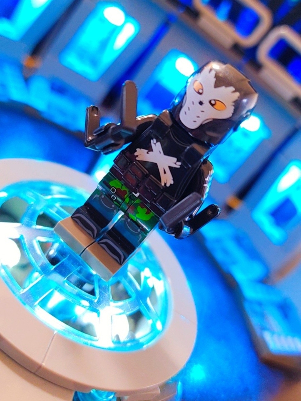 Crossbones Minifigure Lego Compatible